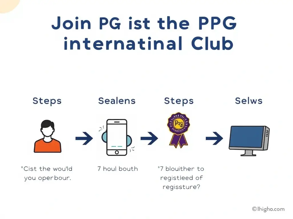 An illustrative guide depicting the steps to join the s15电竞 Club, featuring clear visuals and concise instructions. The guide should highlight the benefits of membership and the exclusive content available to club members.